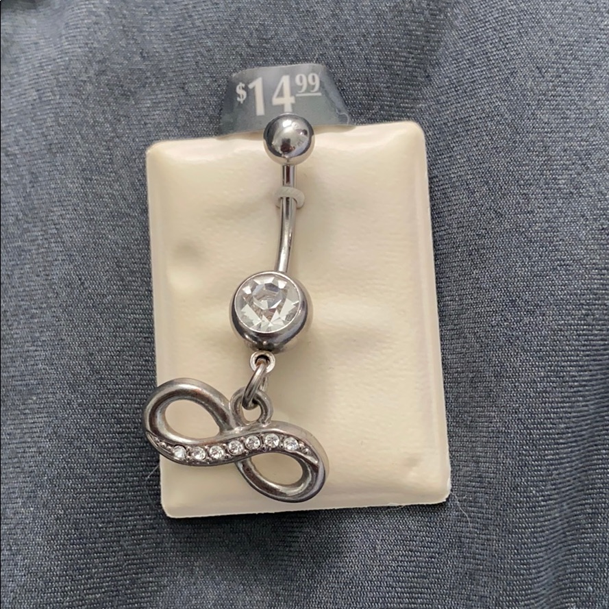 Infinity Belly Button Ring
